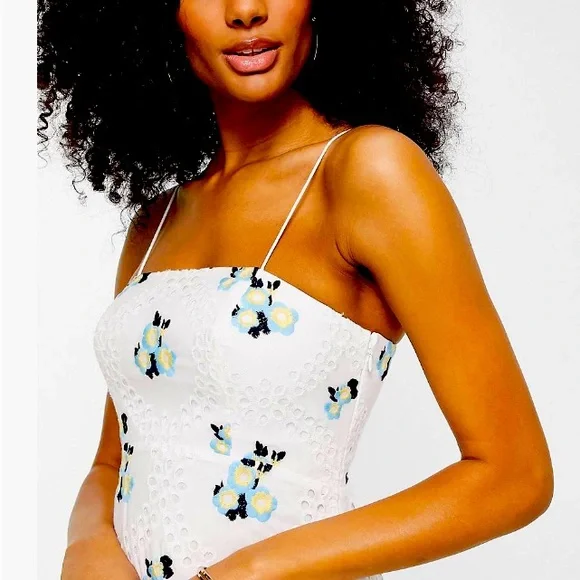 ASOS Edition tiered cami midi dress. NWOT size 12 - Picture 3 of 3